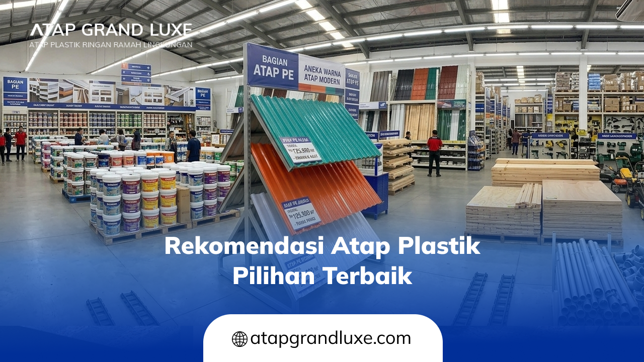 Rekomendasi Atap Plastik Pilihan Terbaik