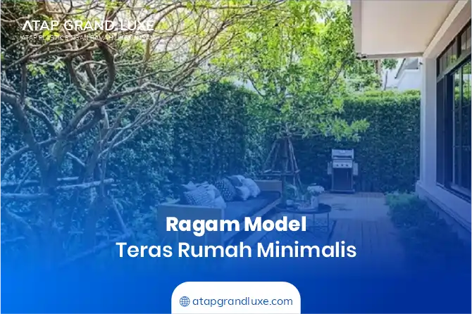 Ragam Model Teras Rumah Minimalis
