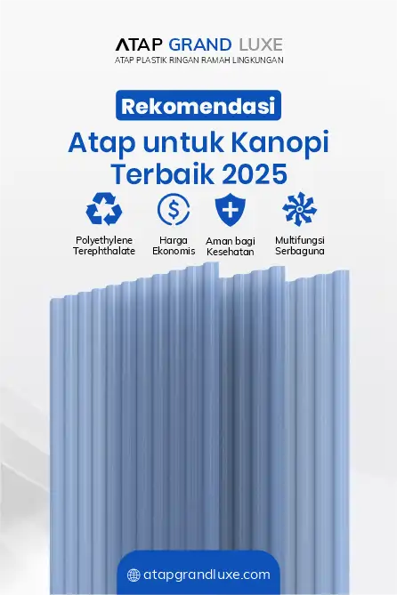 Rekomendasi Atap untuk Kanopi Teras Rumah Terbaik 2025