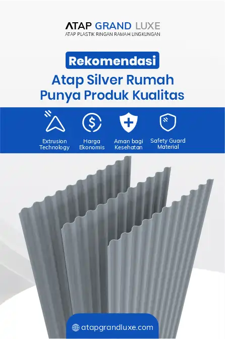 Rekomendasi Atap Silver Rumah Punya Produk Kualitas