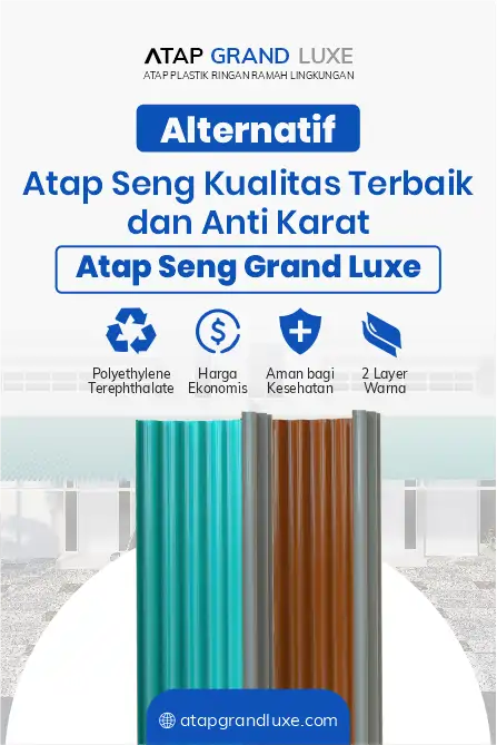 Alternatif Atap Seng Kualitas Terbaik dan Anti Karat