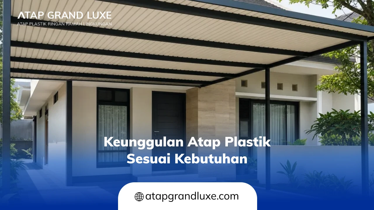 Keunggulan Atap Plastik Sesuai Kebutuhan