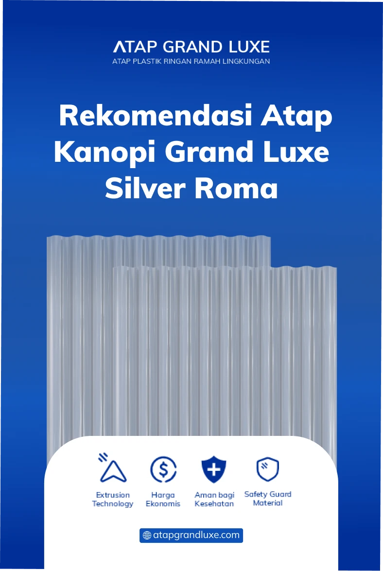 Rekomendasi Atap Kanopi Grand Luxe Silver Roma