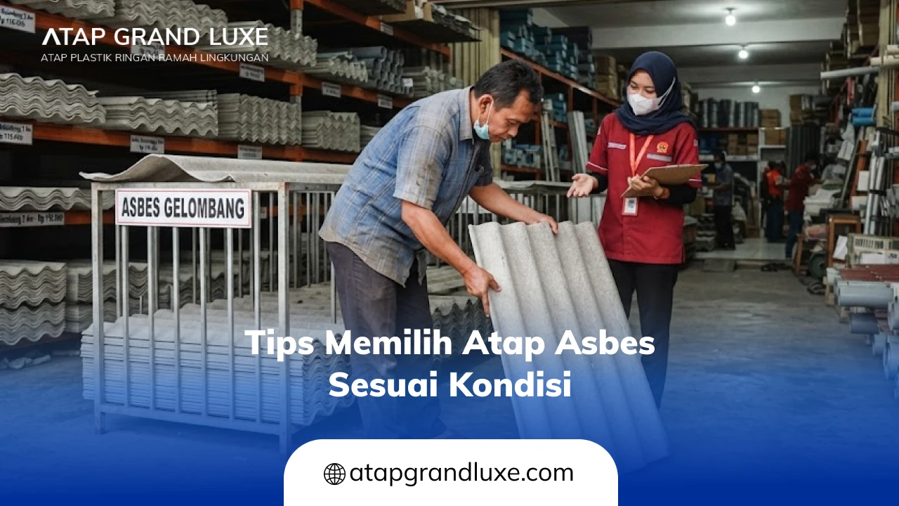 Tips Memilih Atap Asbes Perawatan Mudah