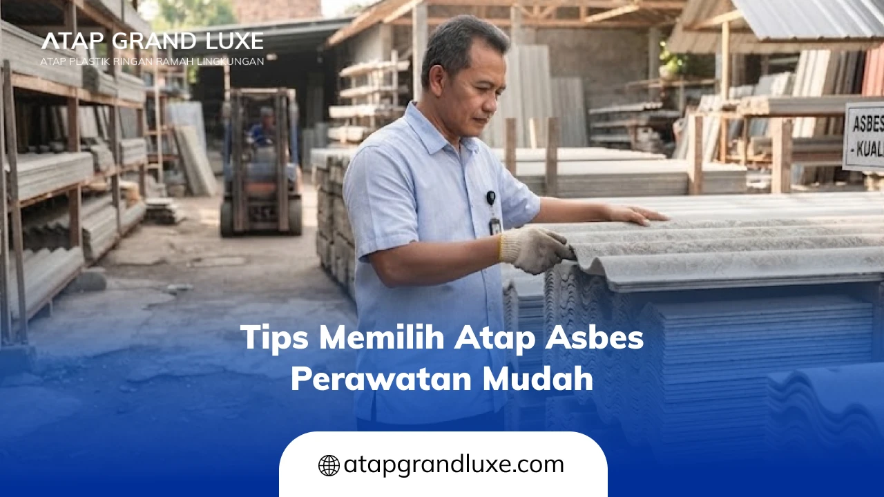 Tips Memilih Atap Asbes Sesuai Kondisi