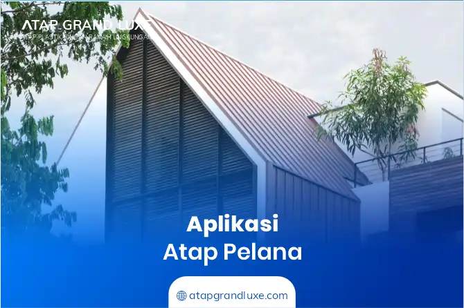 Aplikasi Atap Pelana