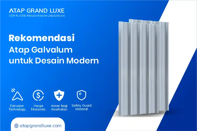 Rekomendasi Atap Galvalum untuk Desain Modern