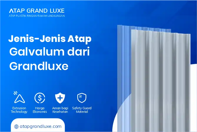 Jenis-Jenis Atap Galvalum dari Grand Luxe