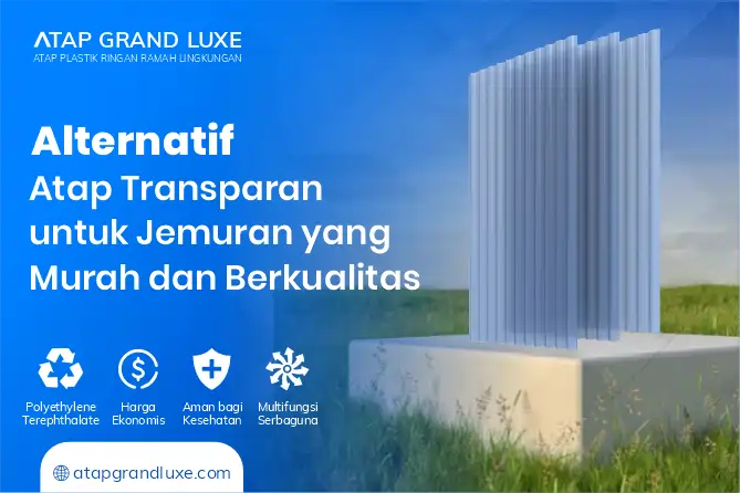 Alternatif Atap Transparan untuk Jemuran yang Murah dan Berkualitas 