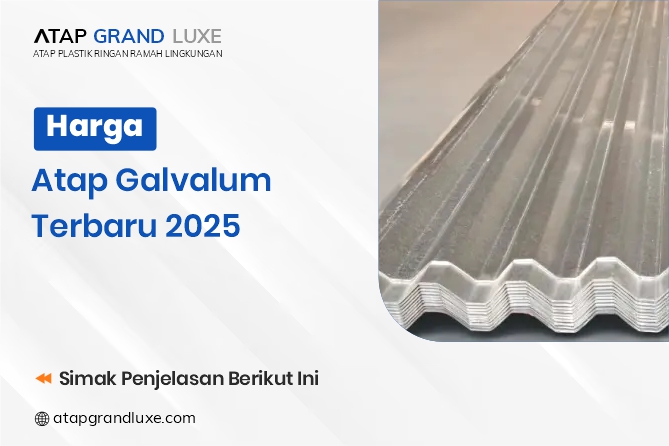 Harga Atap Galvalum Terbaru 2025