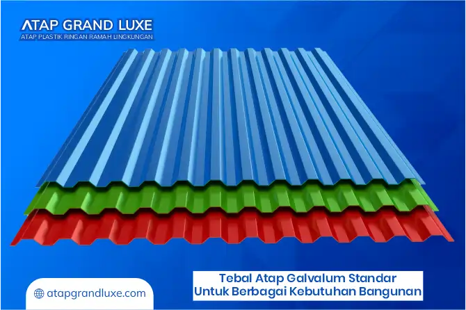 Tebal Atap Galvalum Standar untuk Berbagai Kebutuhan Bangunan