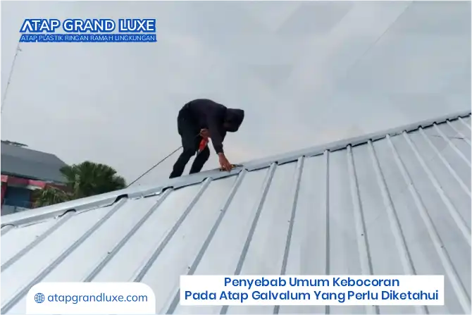 Penyebab Umum Kebocoran pada Atap Galvalum yang Perlu Diketahui