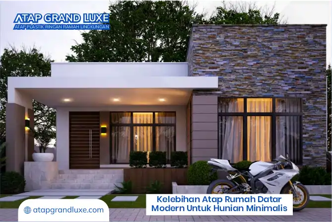 Kelebihan Atap Rumah Datar Modern untuk Hunian Minimalis