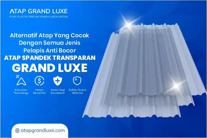 Alternatif Atap yang Cocok dengan Semua Jenis Pelapis Anti BocorAlternatif Atap yang Cocok dengan Semua Jenis Pelapis Anti Bocor
