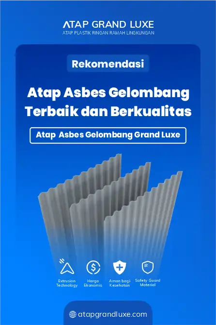 Rekomendasi Atap Asbes Gelombang Terbaik dan Berkualitas