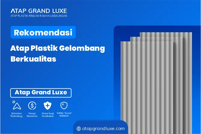 Rekomendasi Atap Plastik Gelombang Berkualitas