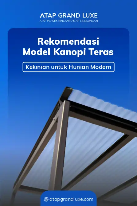 Rekomendasi Model Kanopi Teras Kekinian untuk Hunian Modern
