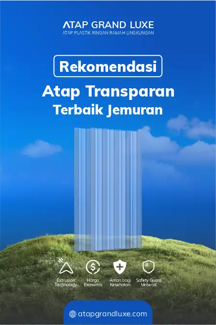 Rekomendasi Atap Transparan Terbaik Jemuran