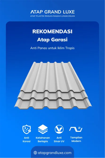 Rekomendasi Atap Garasi Anti Panas untuk Iklim Tropis