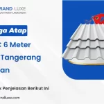 Harga Atap UPVC 6 Meter Tangerang