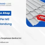 Harga Atap UPVC Per M2 Kota Bandung