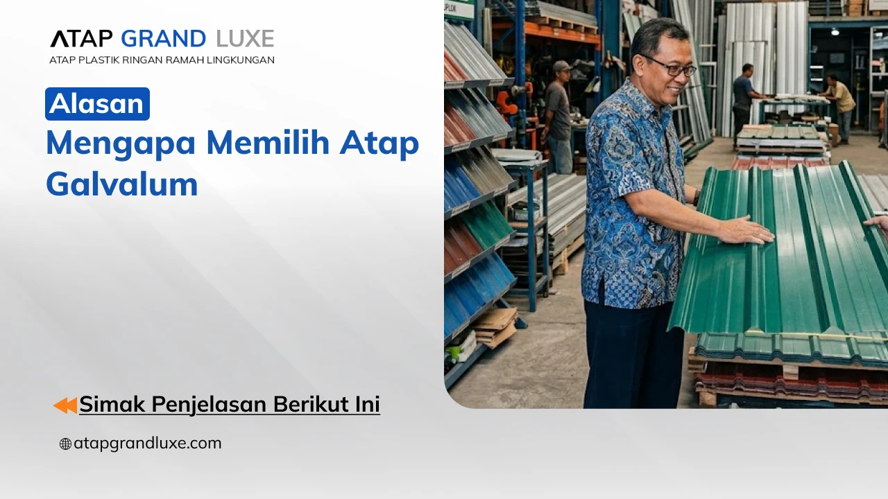 Alasan Mengapa Memilih Atap Galvalum