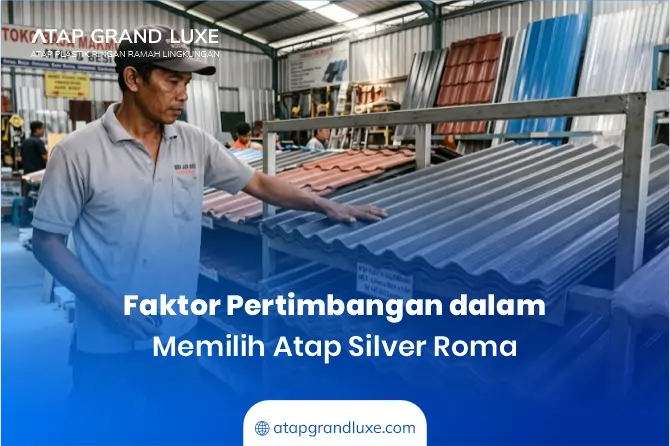Faktor Pertimbangan dalam Memilih Atap Silver Roma
