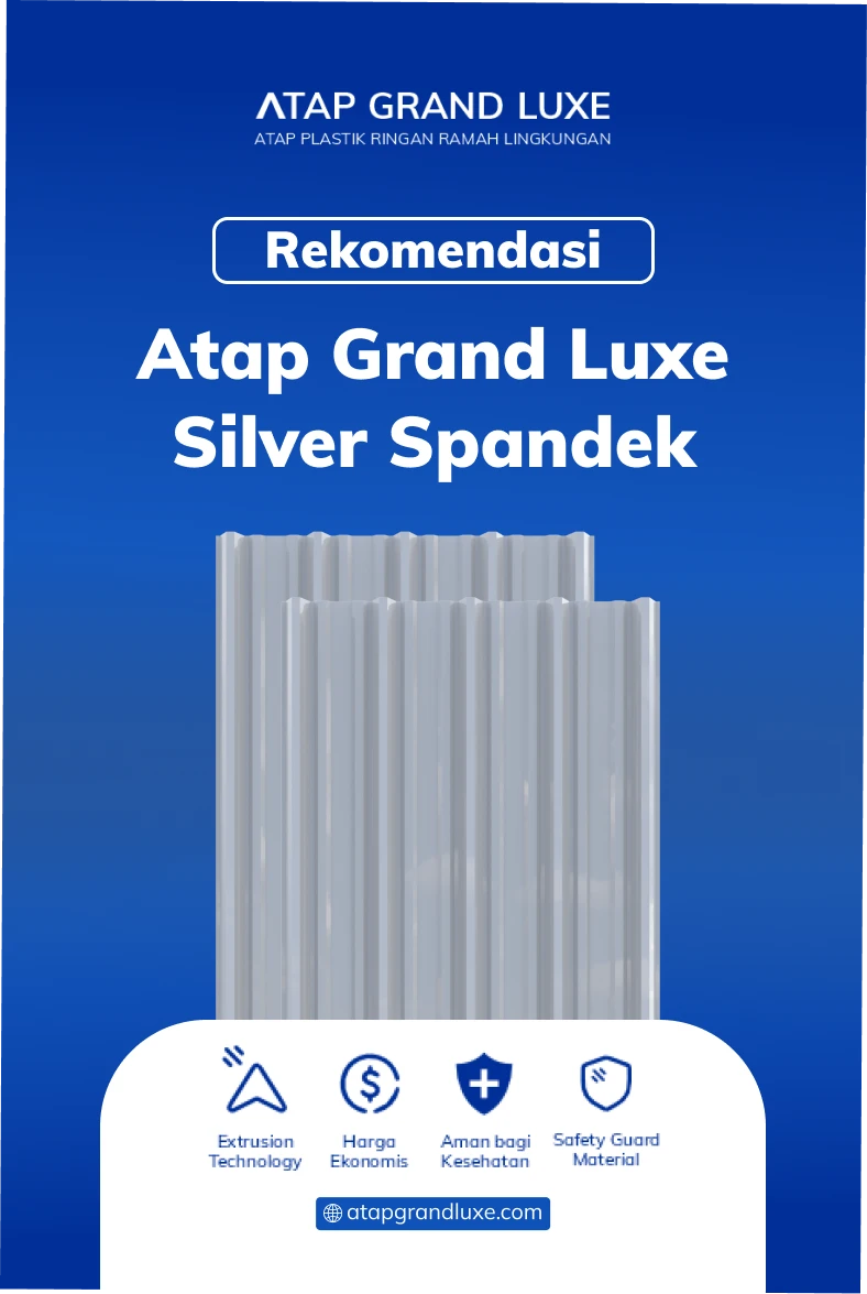Rekomendasi Atap Grand Luxe Silver Spandek