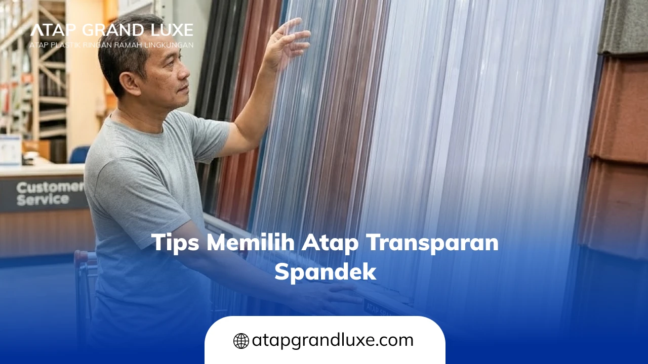 Tips Memilih Atap Transparan Spandek