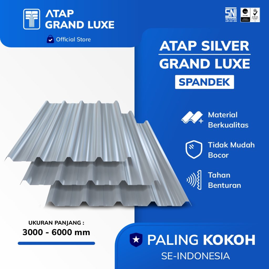 Atap Silver Grand Luxe Spandek