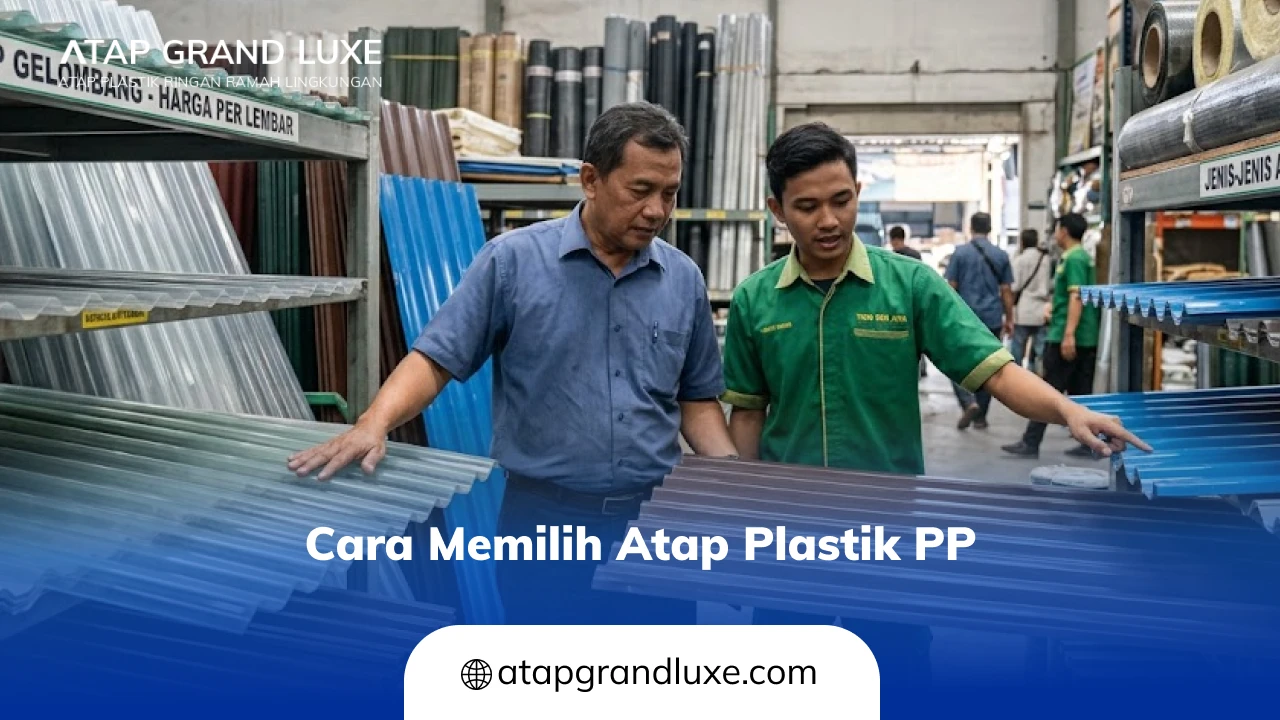 Cara Memilih Atap Plastik PP