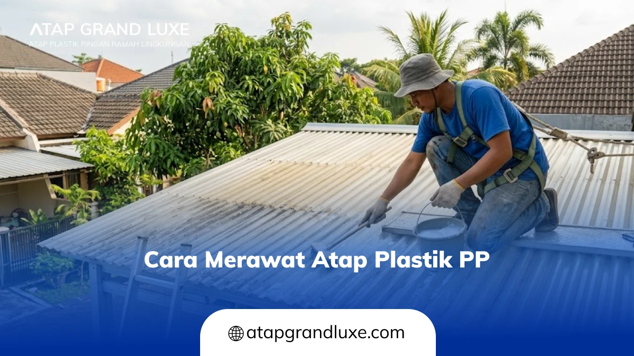 Cara Merawat Atap Plastik PP