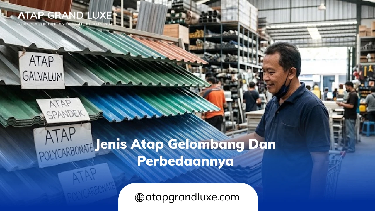 Jenis Atap Gelombang dan Perbedaannya
