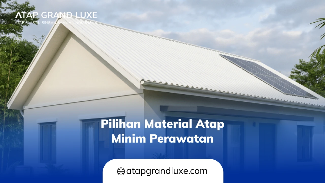 Pilihan Material Atap Minim Perawatan