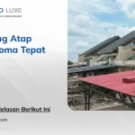 Tips Memasang Atap Warna Roma Tepat