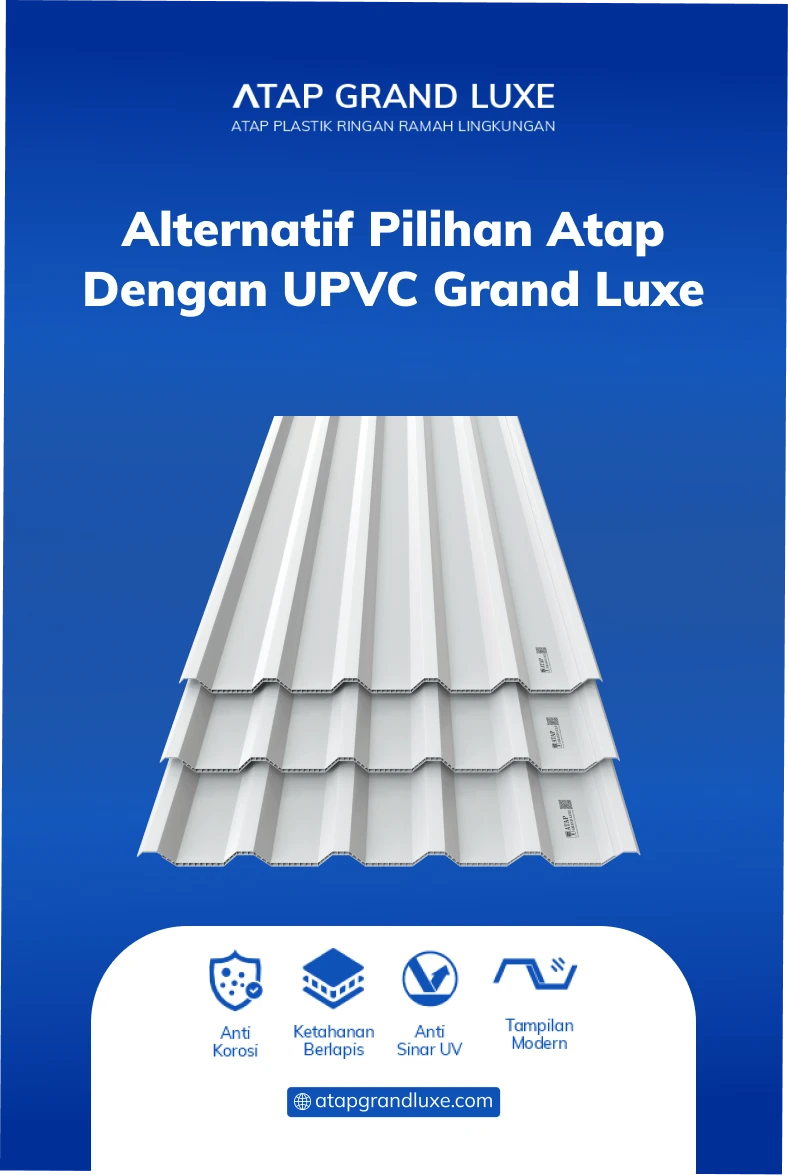 Alternatif Pilihan Atap dengan uPVC Grand Luxe