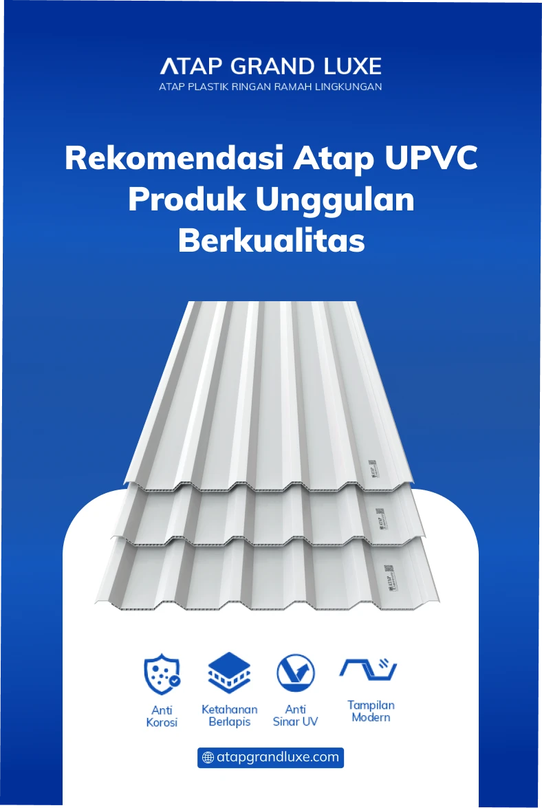 Rekomendasi Atap uPVC Produk Unggulan Berkualitas
